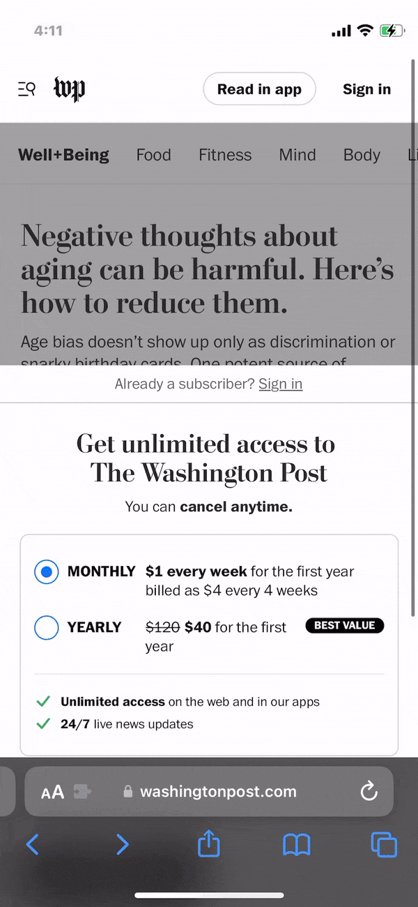 washington post paywall bypass with WebRewind